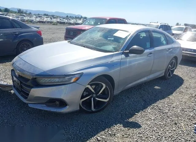 1HGCV3F20NA026626 2022 2022 Honda Accord- Hybrid Sport 2