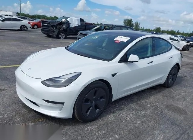 5YJ3E1EB0NF103085 2022 2022 Tesla Model 3- Long Range Dual 2