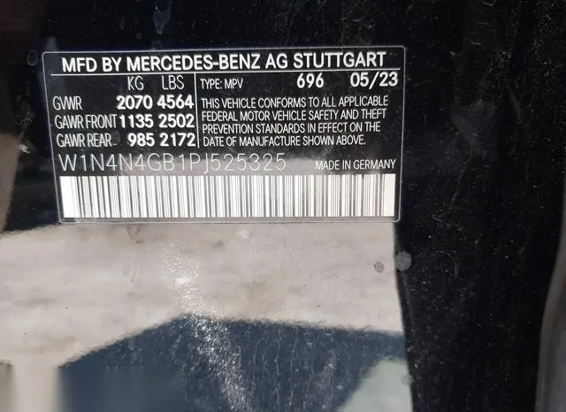 W1N4N4GB1PJ525325 2023 2023 Mercedes-Benz GLA 250 9