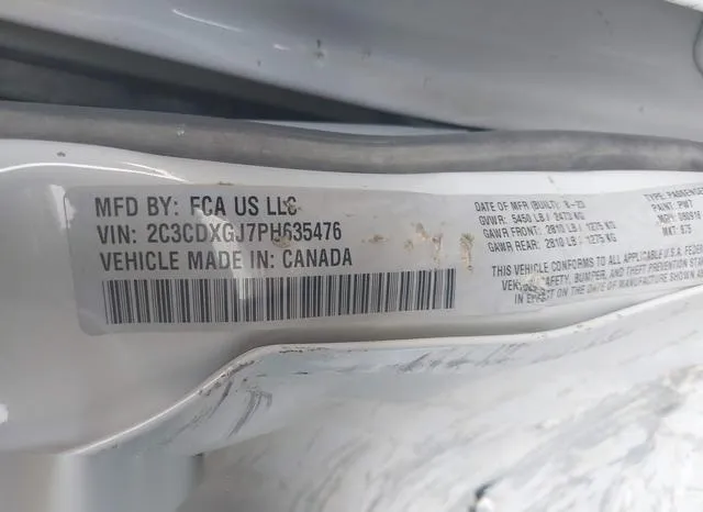 2C3CDXGJ7PH635476 2023 2023 Dodge Charger- Scat Pack 9