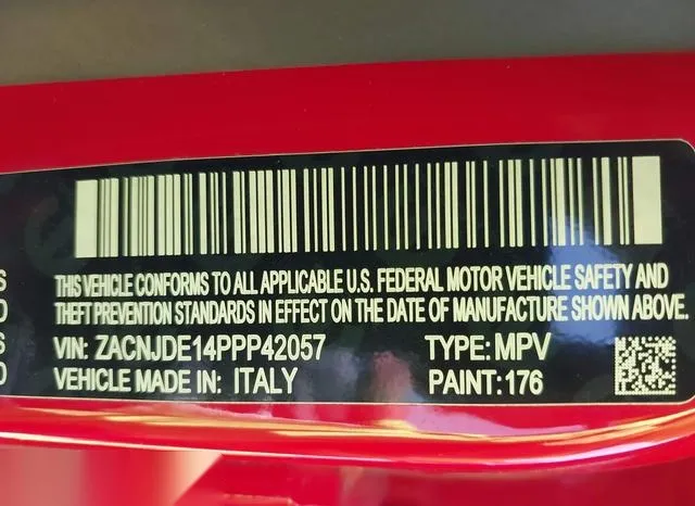 ZACNJDE14PPP42057 2023 2023 Jeep Renegade- Altitude 4X4 9