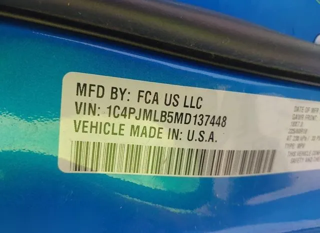 1C4PJMLB5MD137448 2021 2021 Jeep Cherokee- Altitude 4X4 9