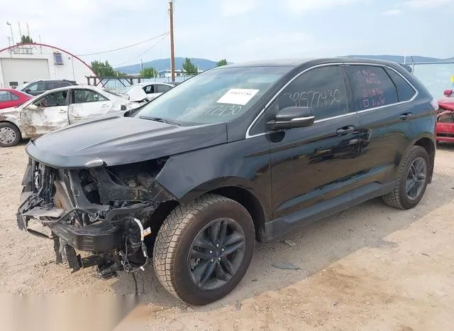 2FMPK4J89HBB30076 2017 2017 Ford Edge- Sel 2