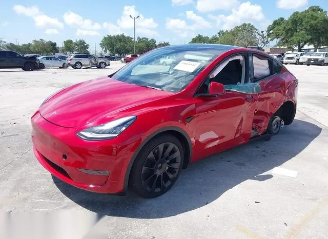 7SAYGDEE3NA021265 2022 2022 Tesla Model Y- Long Range Dual M 2