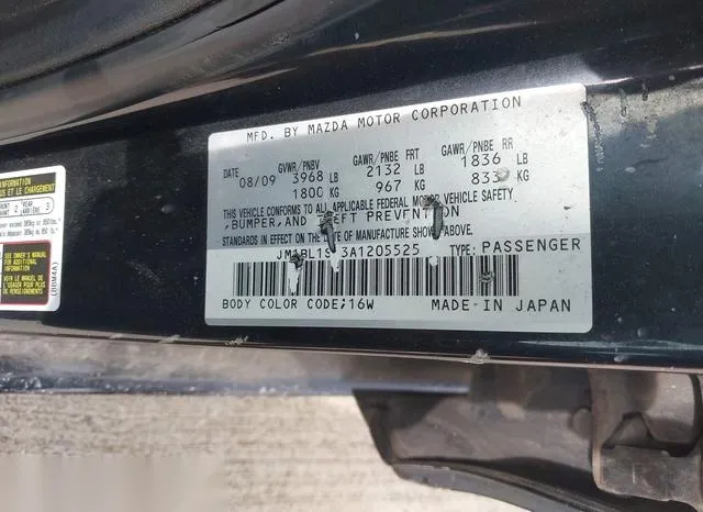 JM1BL1SF3A1205525 2010 2010 Mazda 3 9