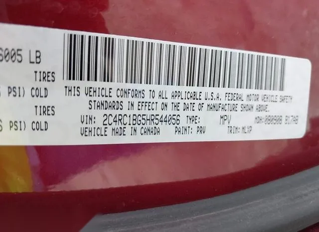 2C4RC1BG5HR544056 2017 2017 Chrysler Pacifica- Touring-L 9