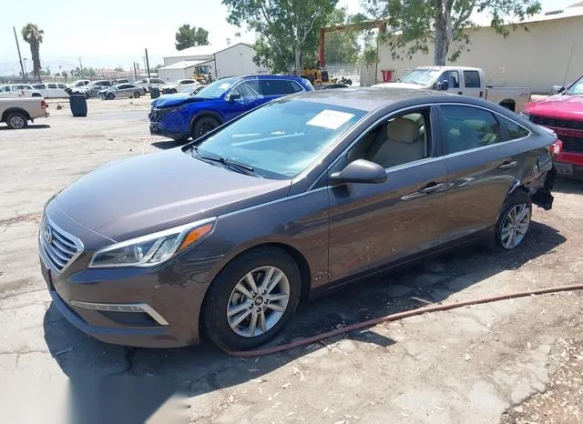 5NPE24AF9FH220551 2015 2015 Hyundai Sonata- SE 2