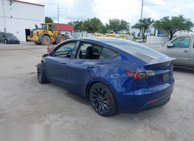 7SAYGDEFXPF705745 2023 2023 Tesla Model Y- Awd/Performance D 3