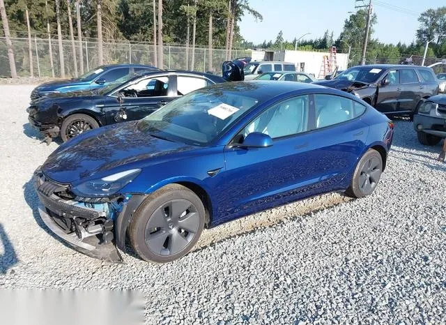 5YJ3E1EAXNF159283 2022 2022 Tesla Model 3- Rear-Wheel Drive 2