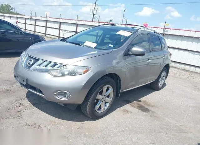 JN8AZ1MU9AW018349 2010 2010 Nissan Murano- SL 2