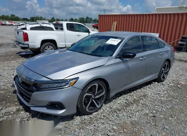 1HGCV1F37NA100136 2022 2022 Honda Accord- Sport 2