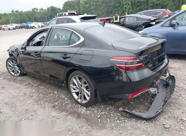 KMTG34TA8NU086516 2022 2022 Genesis G70- 2-0T Rwd 3