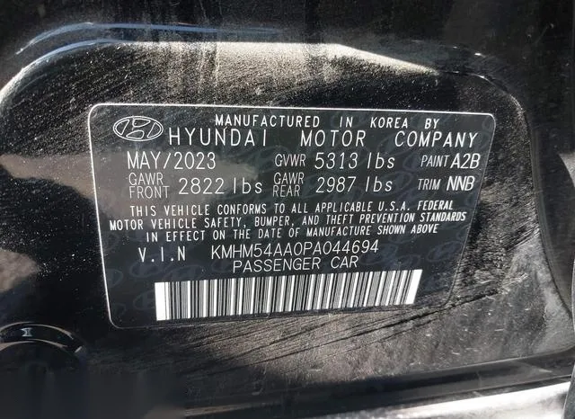 KMHM54AA0PA044694 2023 2023 Hyundai Ioniq 6- Limited 9