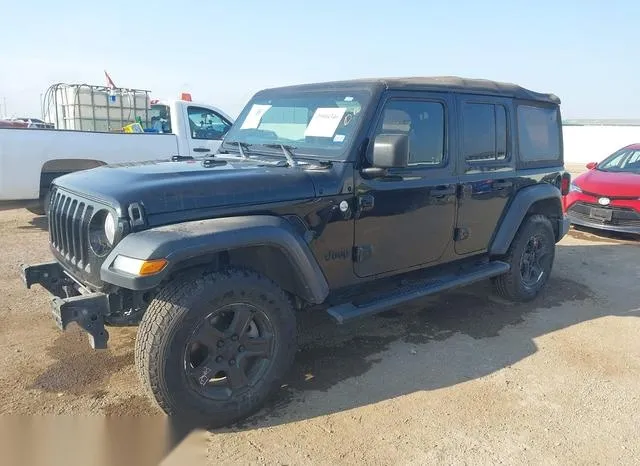 1C4HJXDG9JW165110 2018 2018 Jeep Wrangler- Unlimited Sport S 2