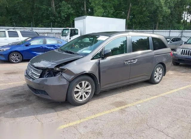 5FNRL5H65CB145500 2012 2012 Honda Odyssey- Ex-L 2