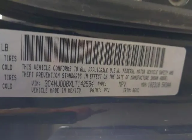 3C4NJDDBXLT142594 2020 2020 Jeep Compass- Trailhawk 4X4 9