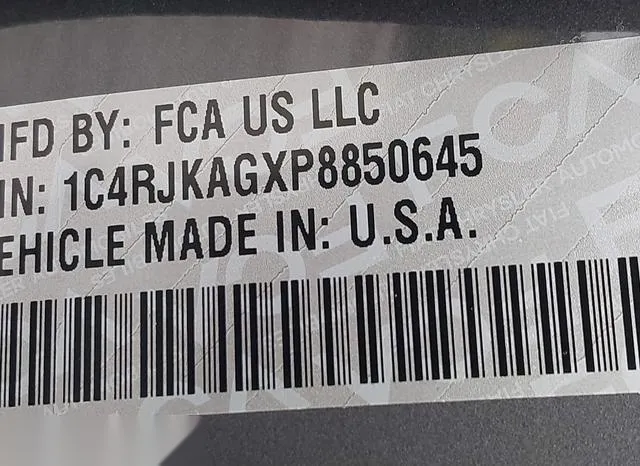 1C4RJKAGXP8850645 2023 2023 Jeep Grand Cherokee- L Altitude  9