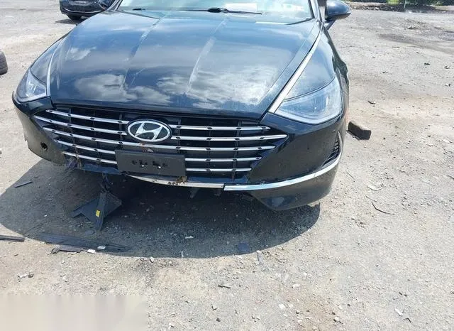 KMHL24JJ5NA037743 2022 2022 Hyundai Sonata- Hybrid Blue 6