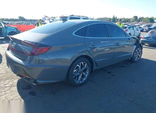 KMHL64JA5NA220631 2022 2022 Hyundai Sonata- Sel 4