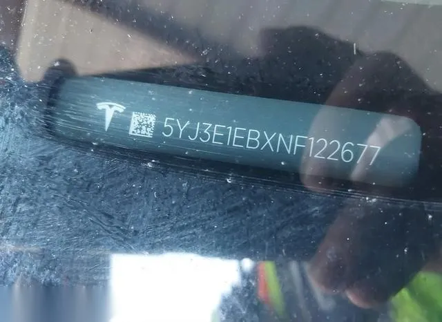 5YJ3E1EBXNF122677 2022 2022 Tesla Model 3- Long Range Dual 9