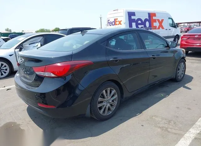 KMHDH4AE4FU433345 2015 2015 Hyundai Elantra- SE 4