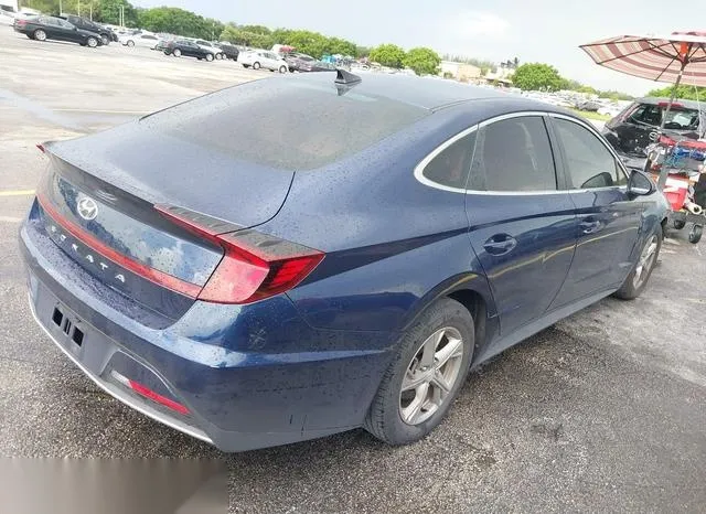 5NPEG4JA4MH114687 2021 2021 Hyundai Sonata- SE 4