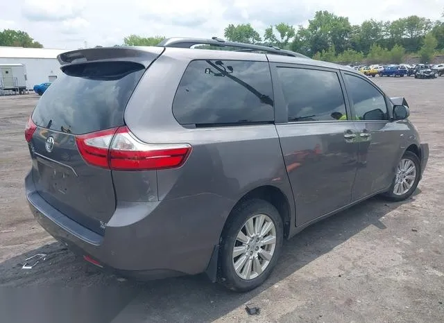 5TDDZ3DC1HS161169 2017 2017 Toyota Sienna- Xle Premium 7 Pas 4