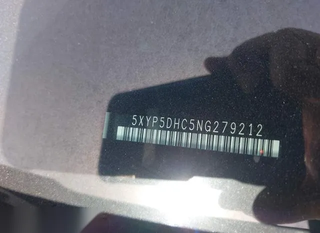 5XYP5DHC5NG279212 2022 2022 KIA Telluride- SX 9