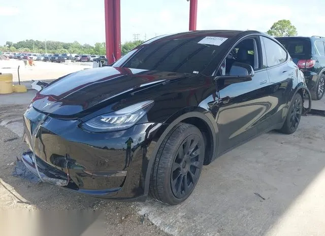 7SAYGDEE5NA006654 2022 2022 Tesla Model Y- Long Range Dual M 2