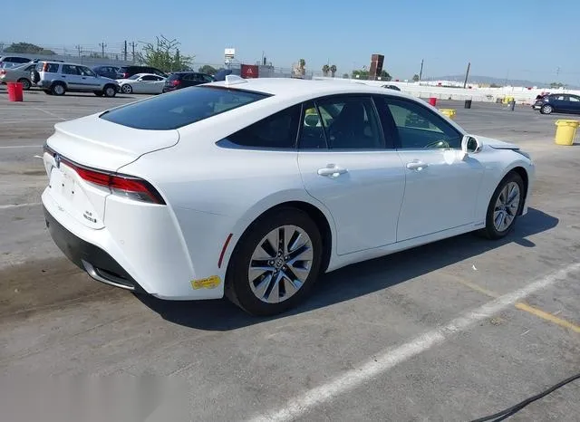 JTDAAAAA3NA004835 2022 2022 Toyota Mirai- Xle 4