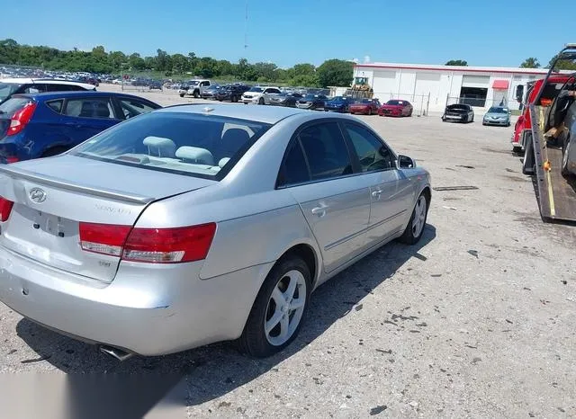 5NPEU46F38H346622 2008 2008 Hyundai Sonata- Limited V6/Se V6 4