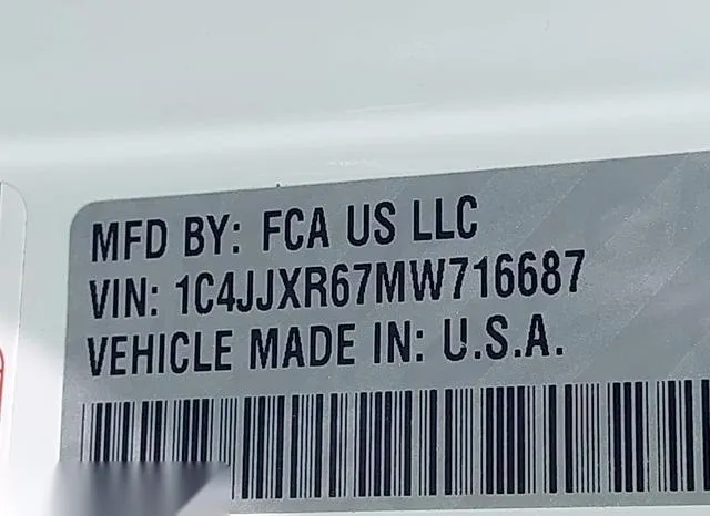 1C4JJXR67MW716687 2021 2021 Jeep Wrangler- Unlimited Rubicon 9