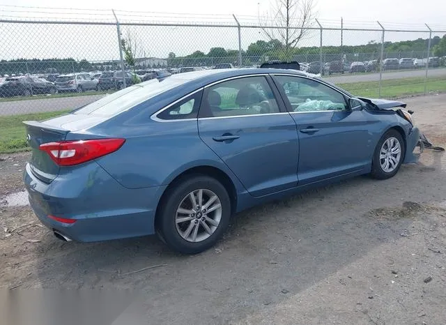 5NPE24AF3GH361326 2016 2016 Hyundai Sonata- SE 4