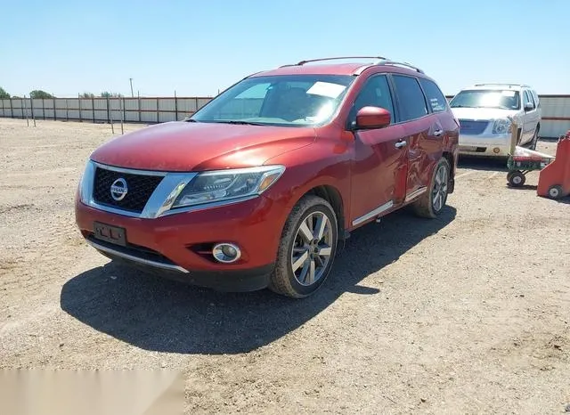 5N1AR2MN7DC658975 2013 2013 Nissan Pathfinder- Platinum 2