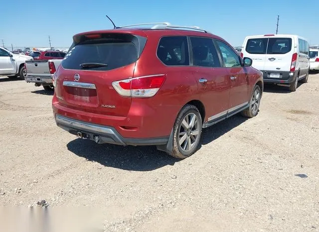 5N1AR2MN7DC658975 2013 2013 Nissan Pathfinder- Platinum 4