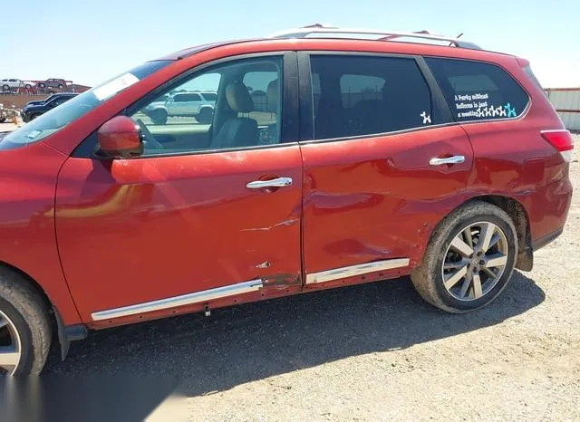 5N1AR2MN7DC658975 2013 2013 Nissan Pathfinder- Platinum 6