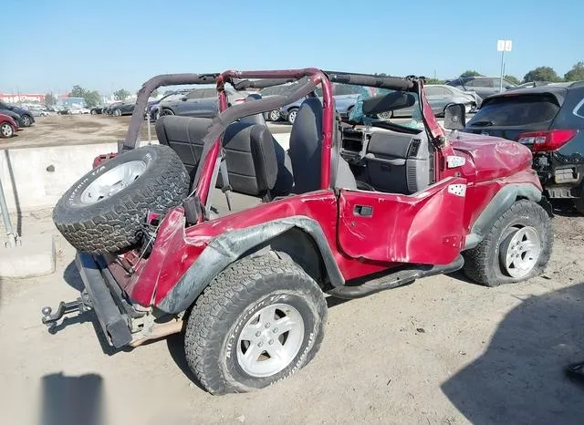 1J4FY29P8WP759147 1998 1998 Jeep Wrangler- SE 4