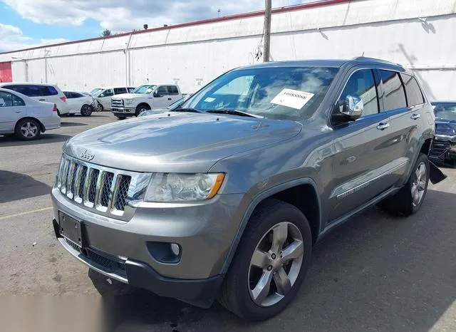 1C4RJFCT2CC156119 2012 2012 Jeep Grand Cherokee- Overland 2