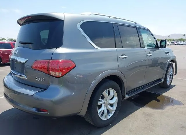 JN8AZ2NF4F9573737 2015 2015 Infiniti QX80 4