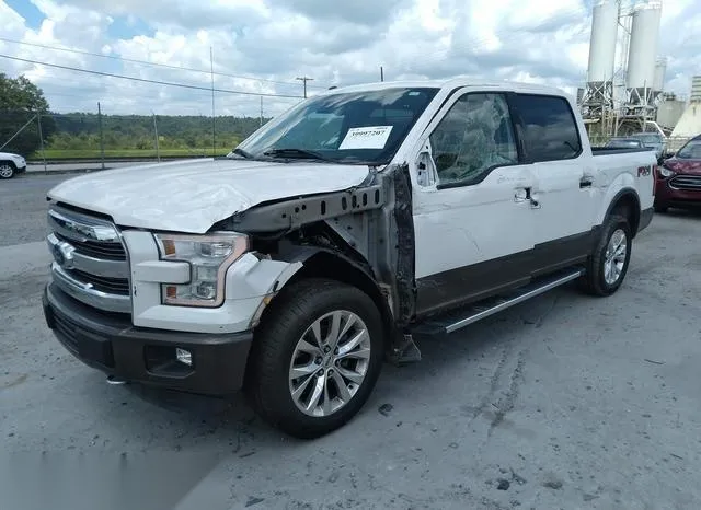 1FTEW1EF4GFA42671 2016 2016 Ford F-150- Lariat 2