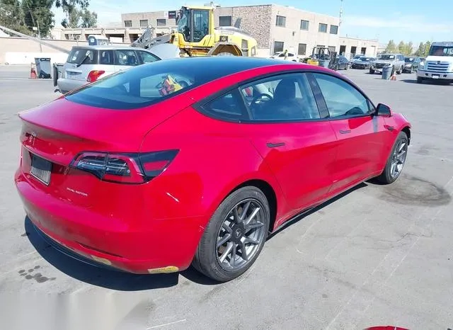 5YJ3E1EB8NF137078 2022 2022 Tesla Model 3- Long Range Dual M 4