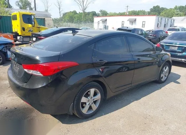 KMHDH4AEXDU904766 2013 2013 Hyundai Elantra- Gls 4