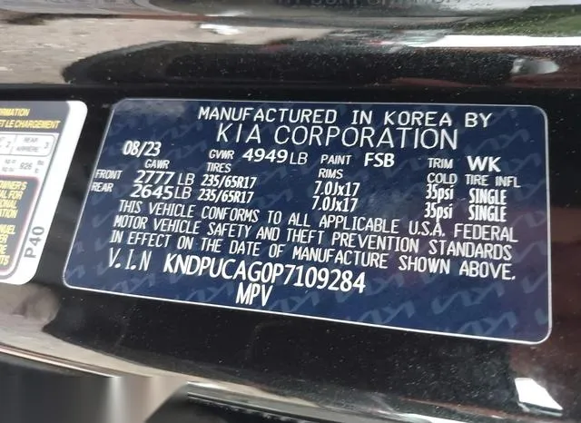 KNDPUCAG0P7109284 2023 2023 KIA Sportage Hybrid- LX 9