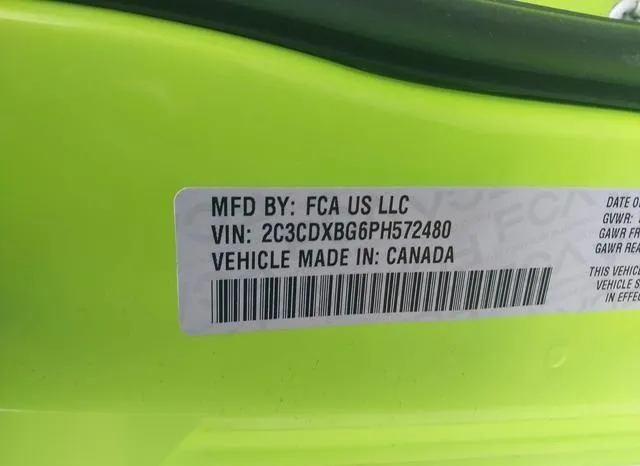 2C3CDXBG6PH572480 2023 2023 Dodge Charger- Sxt 9