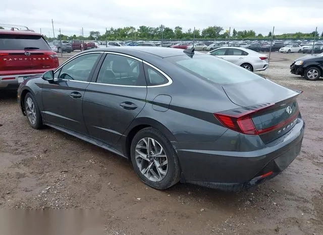 KMHL64JA5NA230320 2022 2022 Hyundai Sonata- Sel 3