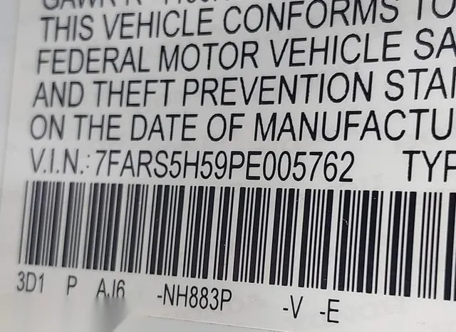 7FARS5H59PE005762 2023 2023 Honda CR-V- Hybrid Sport 9