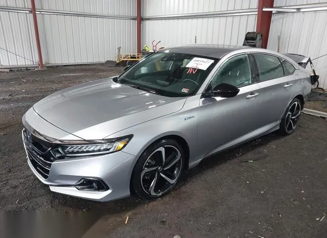 1HGCV3F24NA014639 2022 2022 Honda Accord- Hybrid Sport 2