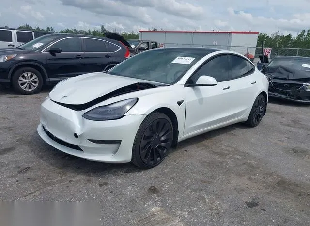 5YJ3E1EC5NF154915 2022 2022 Tesla Model 3- Performance Dual  2