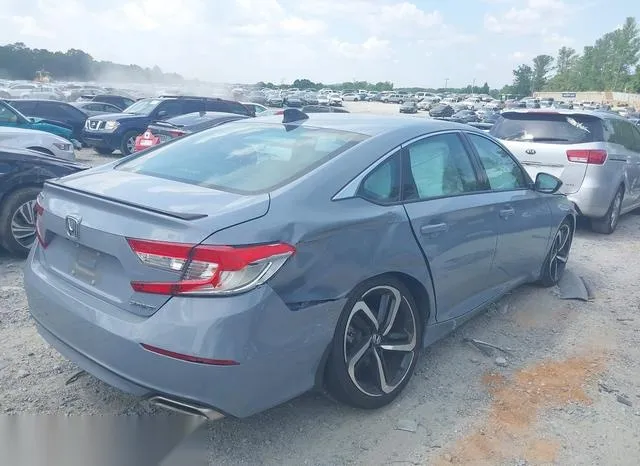 1HGCV1F34NA075292 2022 2022 Honda Accord- Sport 4