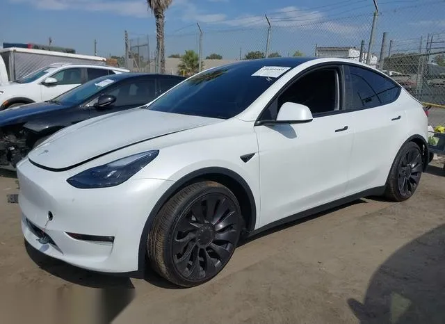 7SAYGDEF9PF942453 2023 2023 Tesla Model Y- Awd/Performance D 2